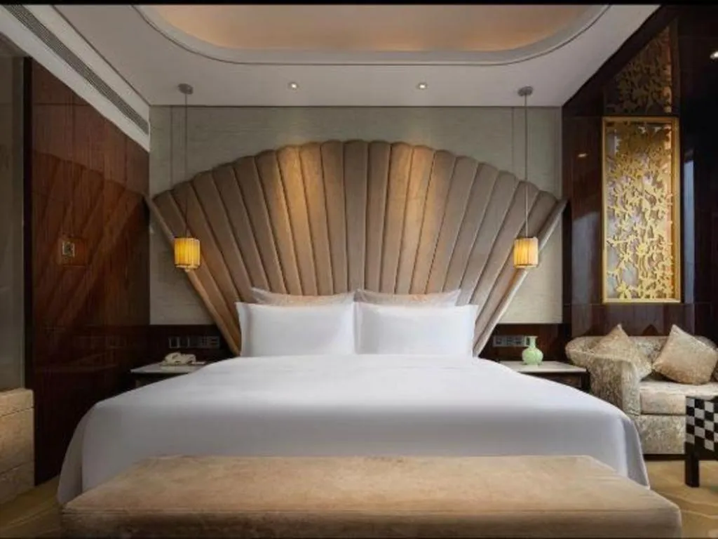 Bed in Chengdu Charming Yard Nature Nook Hotel