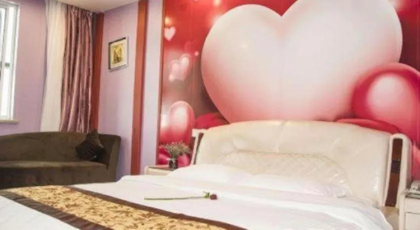 Bed in GreenTree Inn JiangSu Wuxi Jiangyin City QinGYAng Town Fuqian Road Express Hotel