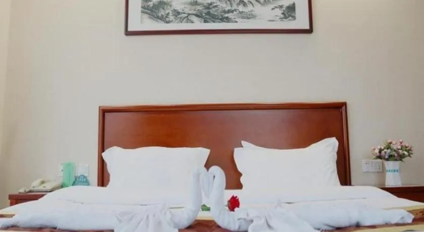 Bed in GreenTree Inn Hefei Feidong Guiwang Road Luzhou Medical School Business Hotel