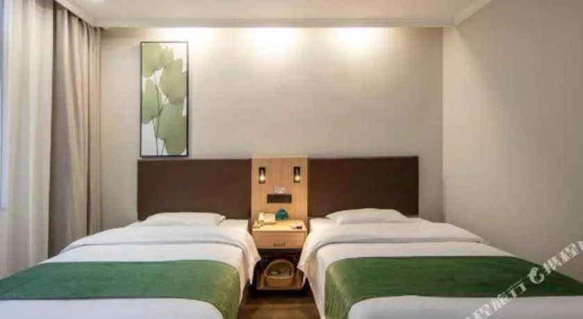 Bed in GreenTree Inn Hefei Feidong Guiwang Road Luzhou Medical School Business Hotel