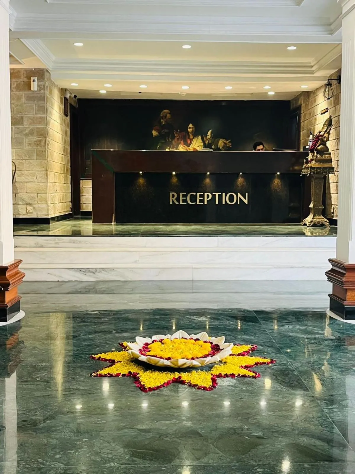 Lobby or reception in Hotel Sun N Shine