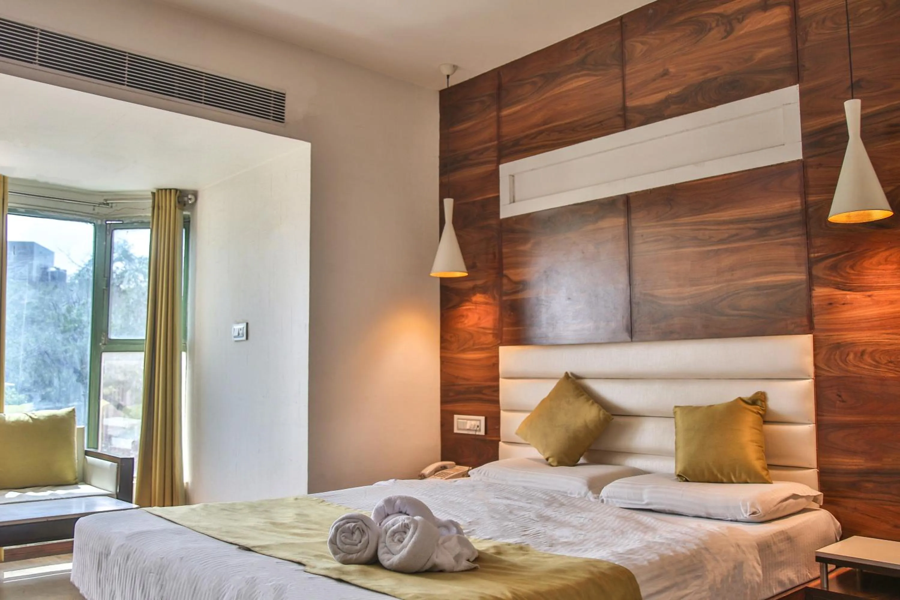 Bed in Hotel Sun N Shine