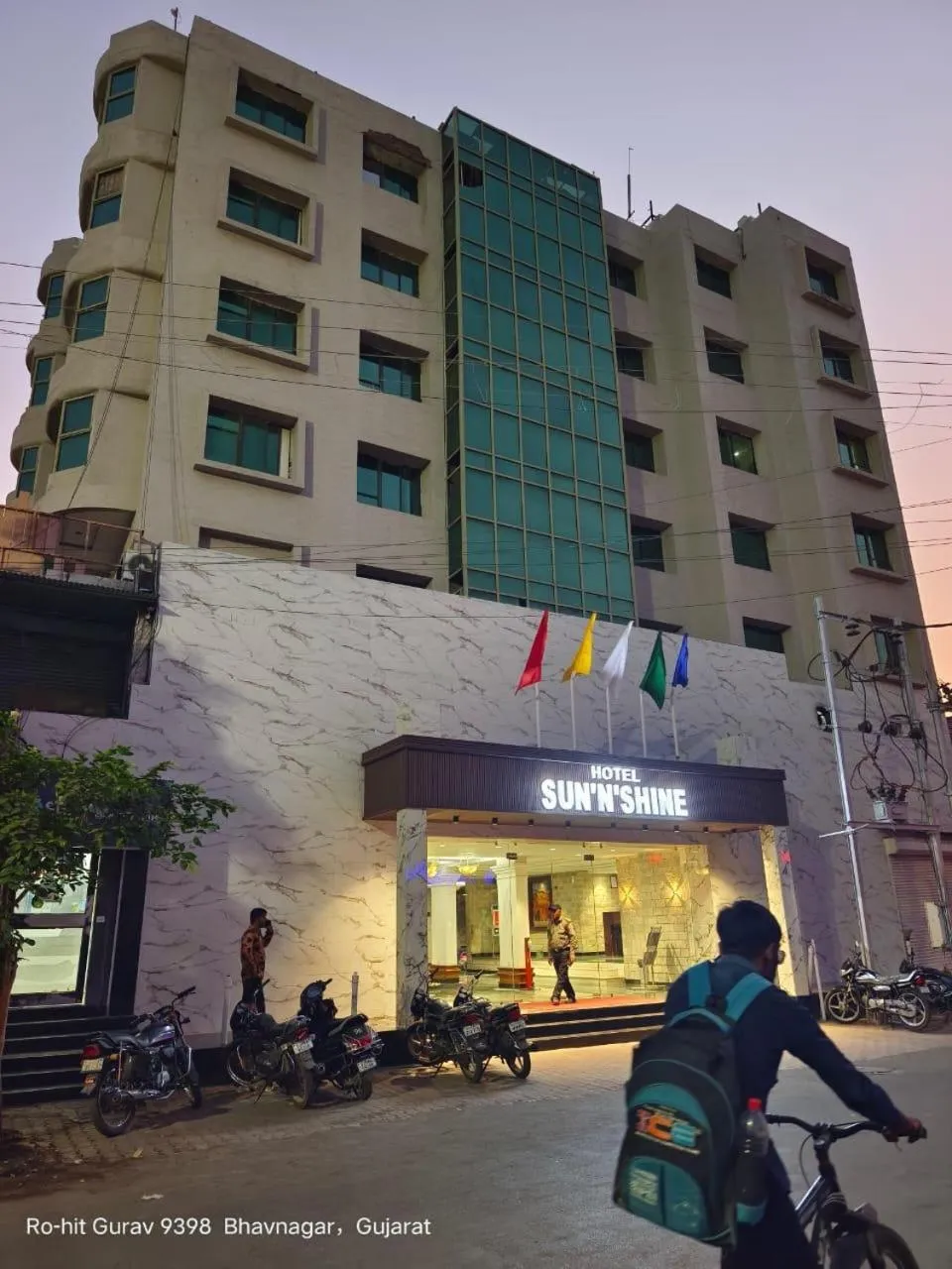 Property building in Hotel Sun N Shine