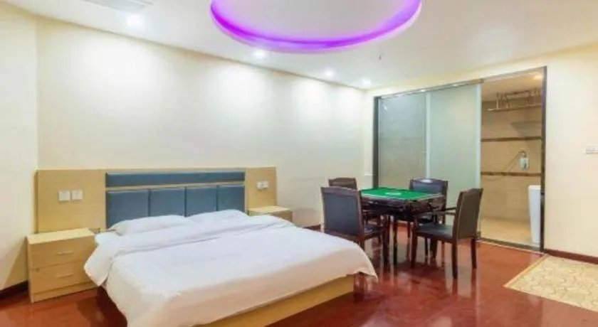 Bed in GreenTree Inn Wuhu Fangte Second Phase Nanxiang Wanshang Express Hotel