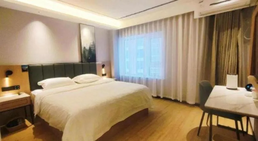 Bed in GreenTree Inn Langfang GuanGYAng District GuanGYAng Road City Government Express Hotel