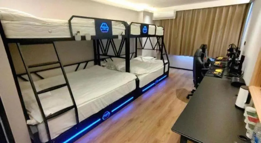 Bed in GreenTree Inn Langfang GuanGYAng District GuanGYAng Road City Government Express Hotel