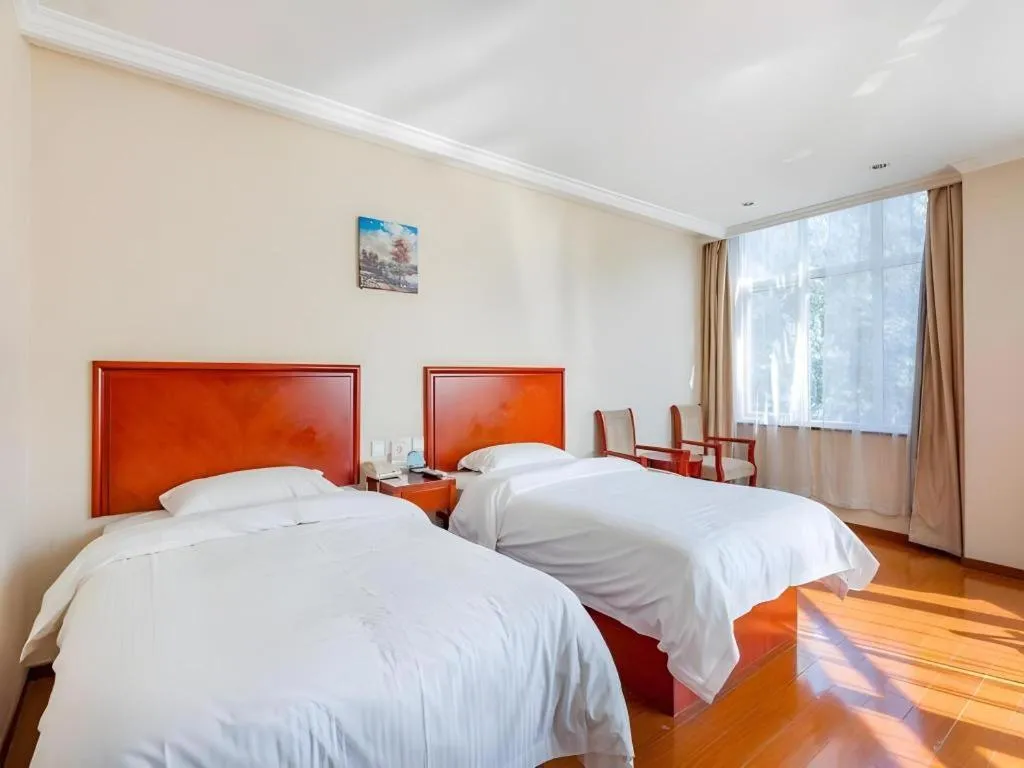 Bed in GreenTree Inn Langfang GuanGYAng District GuanGYAng Road City Government Express Hotel