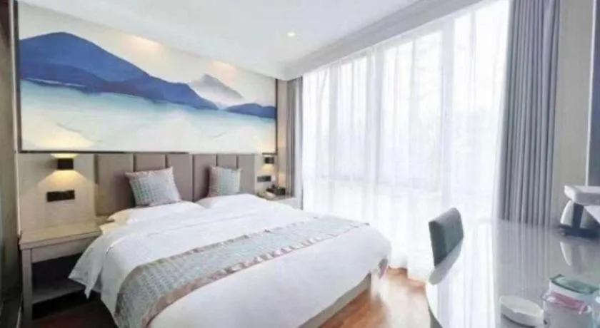 Bed in GreenTree Inn MaAnshan Economic Development District Hongqi South Road Express Hotel