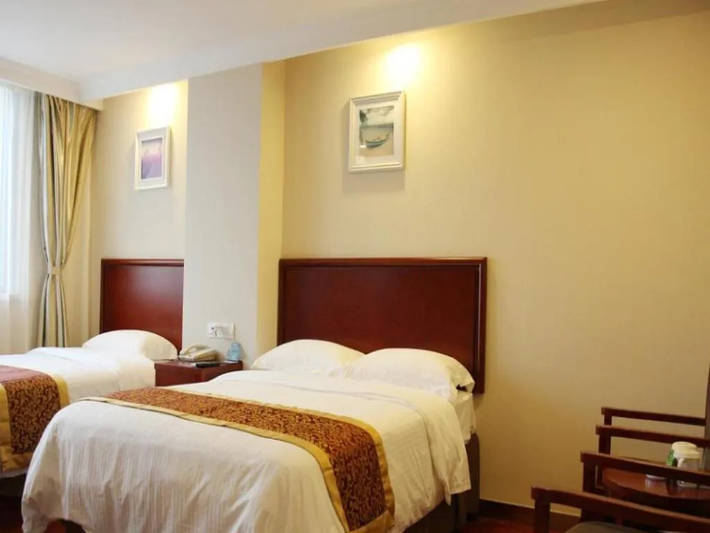 Bed in GreenTree Inn MaAnshan Economic Development District Hongqi South Road Express Hotel