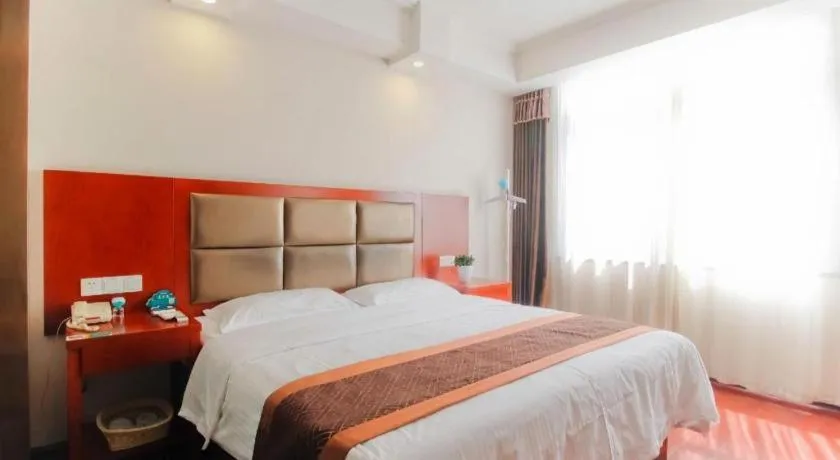 Bed in GreenTree Inn HeFei LongChuan Road South Hefei Railway Station Business Hotel