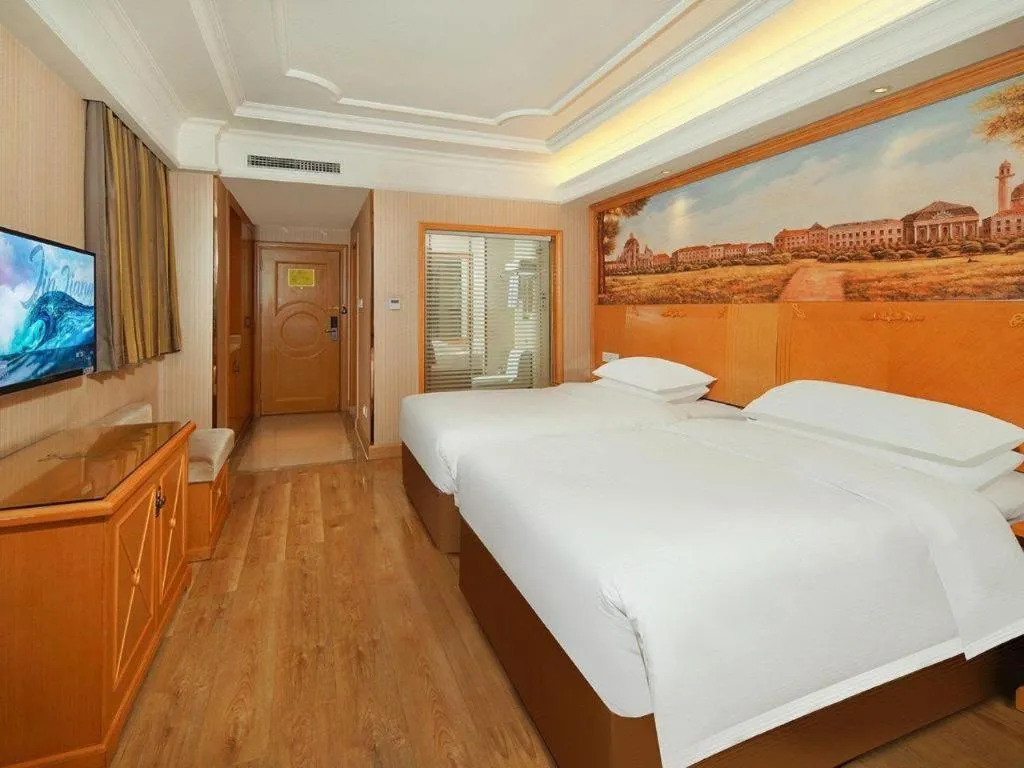 Bed in Vienna International Hotel Lhasa Potala Palace