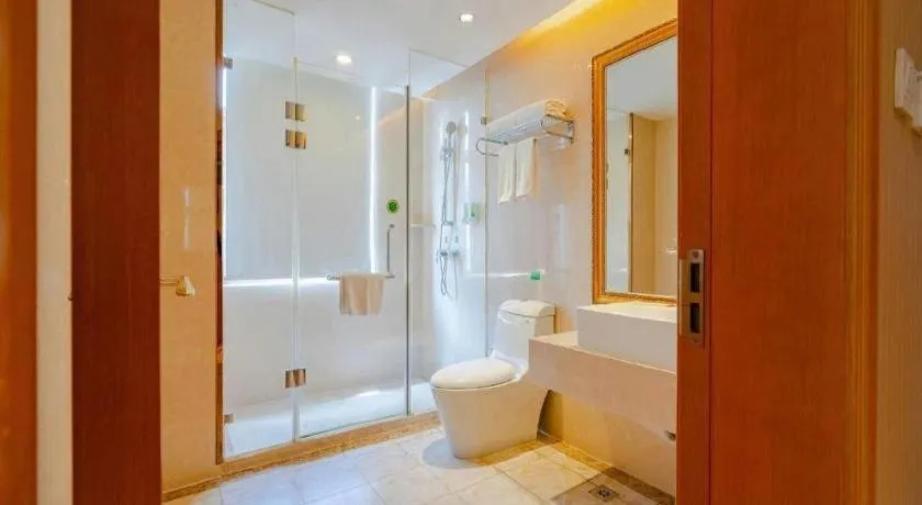 Bed in Vienna International Hotel Lhasa Potala Palace