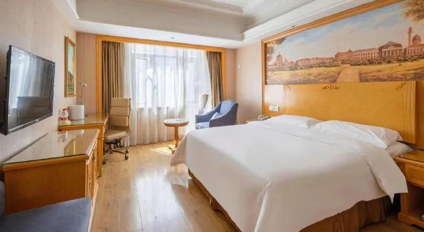 Bed in Vienna International Hotel Lhasa Potala Palace