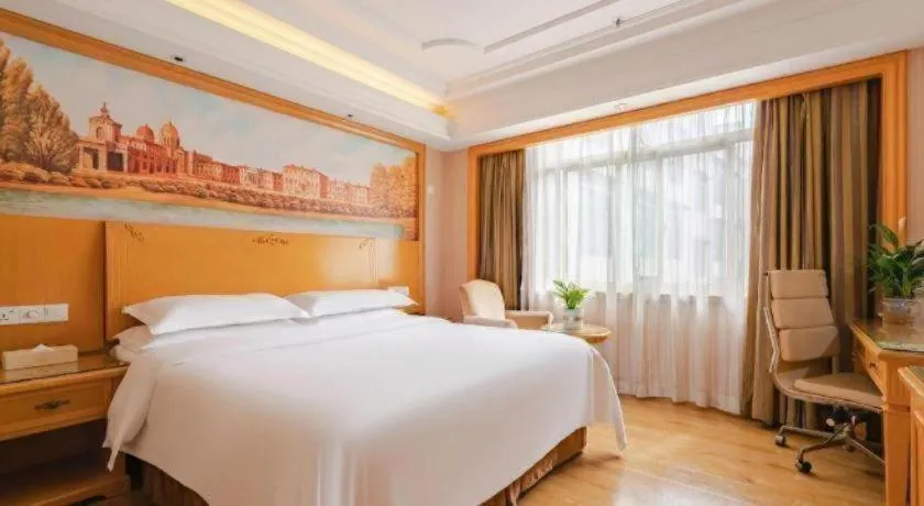 Bed in Vienna International Hotel Lhasa Potala Palace