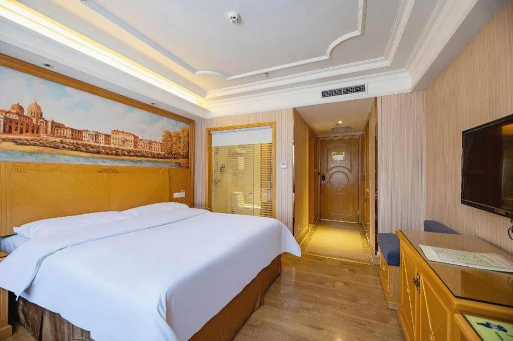 Bed in Vienna International Hotel Lhasa Potala Palace