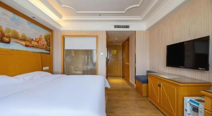 Bed in Vienna International Hotel Lhasa Potala Palace