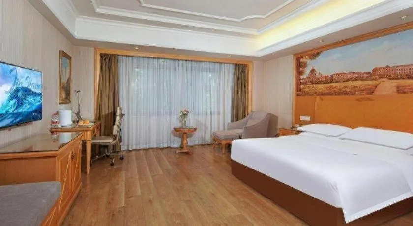 Bed in Vienna International Hotel Lhasa Potala Palace