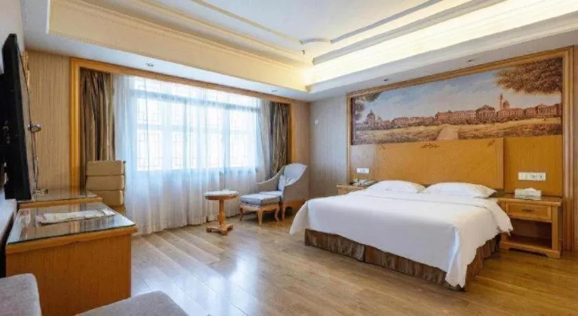 Bed in Vienna International Hotel Lhasa Potala Palace