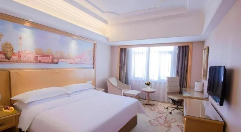 Bed in Vienna International Hotel Lhasa Potala Palace