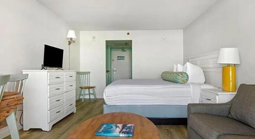 Bed in Sand Castle Resort by Patton Hospitality