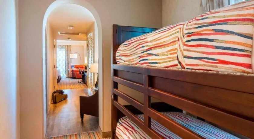 Bed in Courtyard by Marriott Anaheim Theme Park Entrance