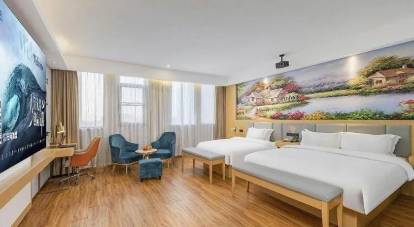 Bed in Vienna Jiangsu Wuxi Railway Station -Domestic Guest