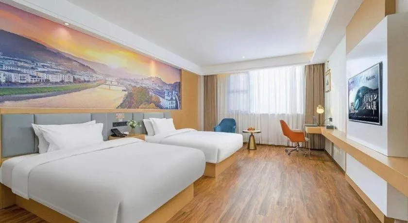 Bed in Vienna Jiangsu Wuxi Railway Station -Domestic Guest