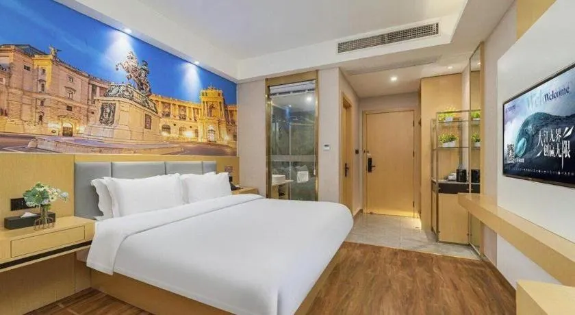 Bed in Vienna Jiangsu Wuxi Railway Station -Domestic Guest