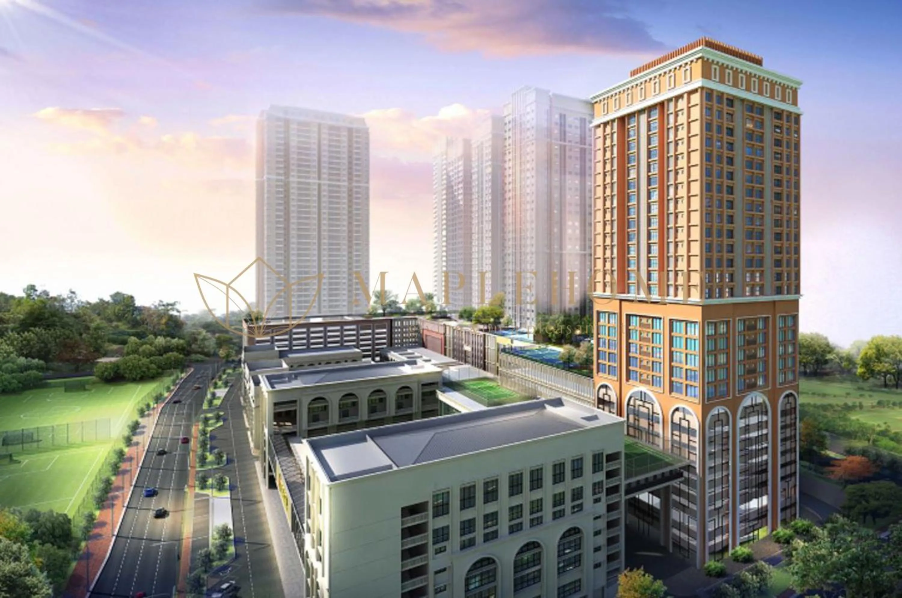 Property building in EduSentral Premier Suites Setia Alam