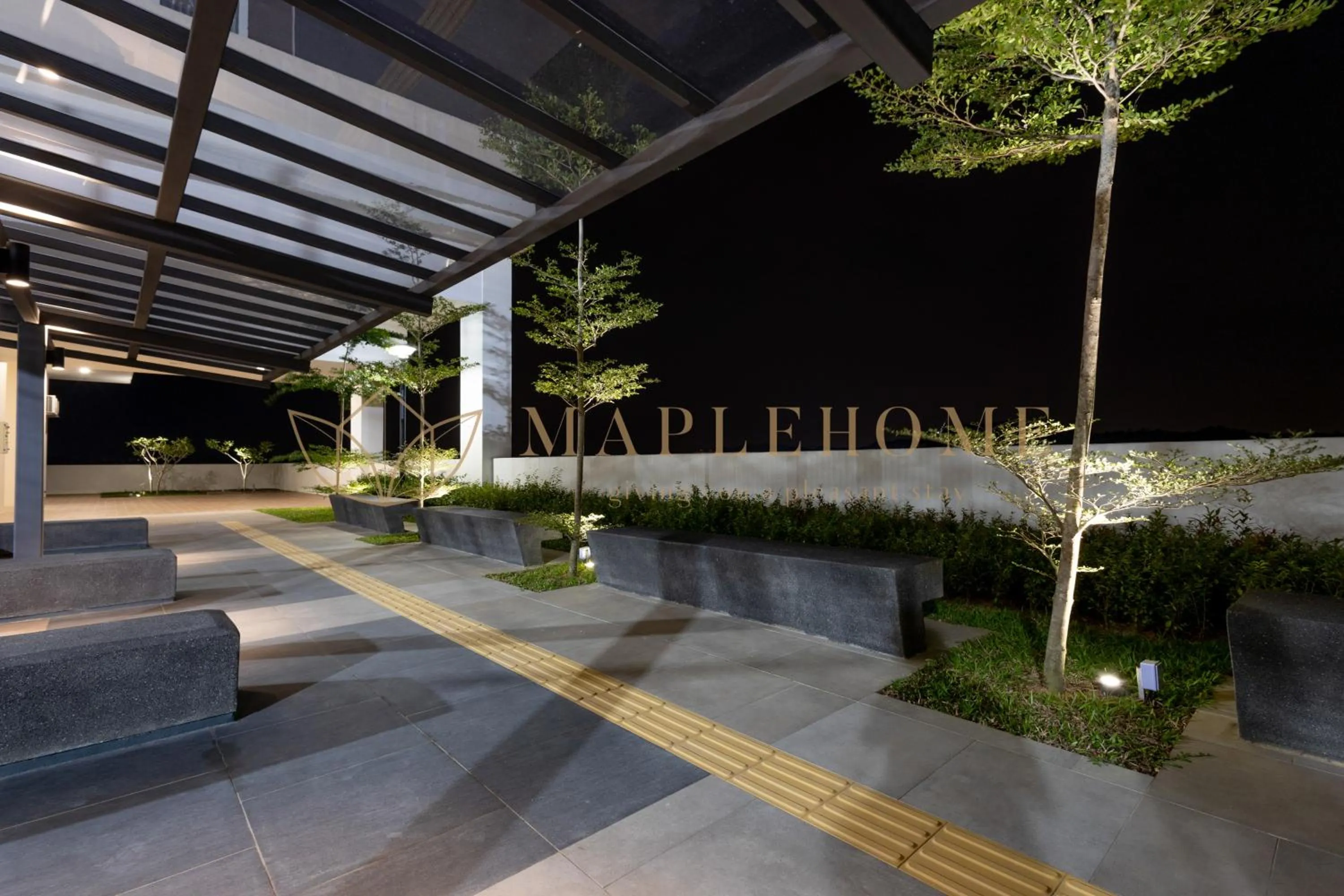 Garden in EduSentral Premier Suites Setia Alam