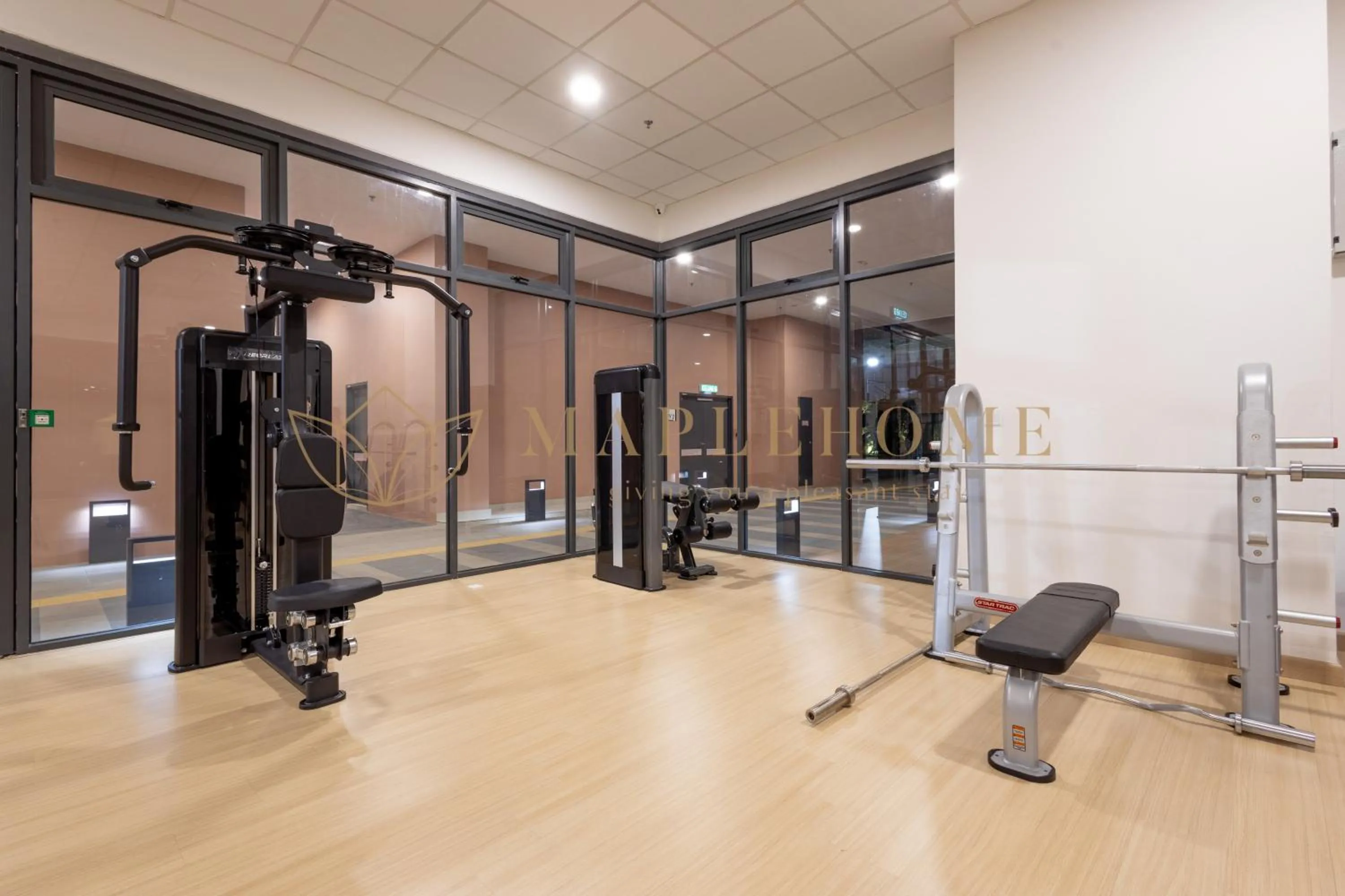 Fitness centre/facilities in EduSentral Premier Suites Setia Alam