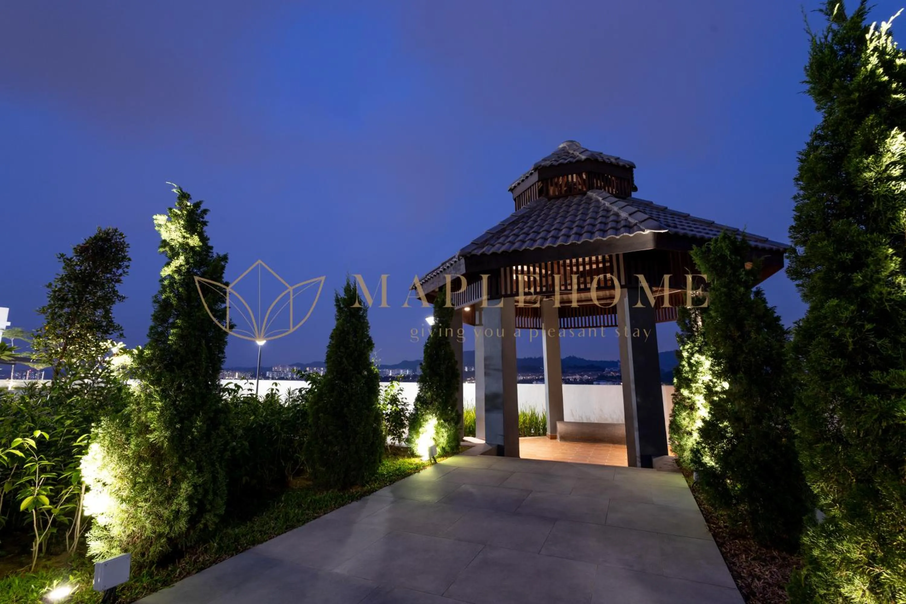 Garden in EduSentral Premier Suites Setia Alam