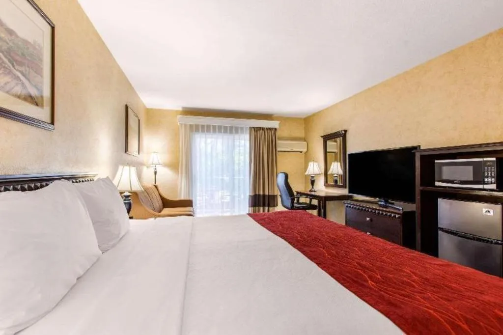 Bed in Comfort Inn Escondido San Diego North County