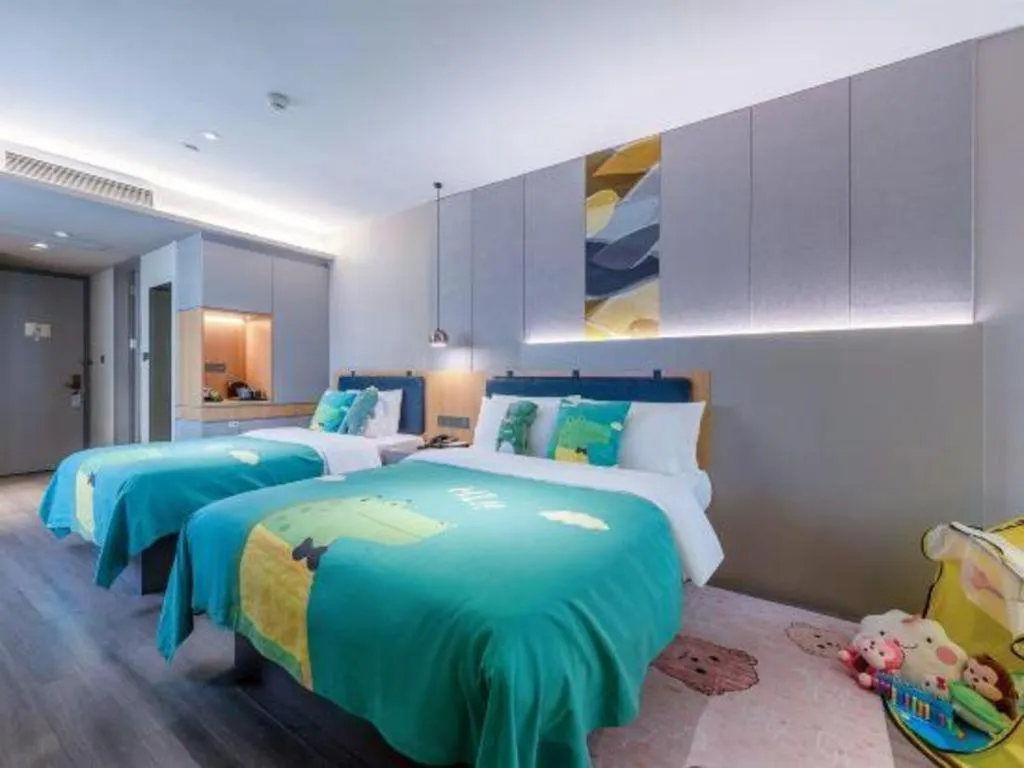 Bed in Home Inn Selected Guangzhou Zhujiang New Town Wuyangcun Metro Station