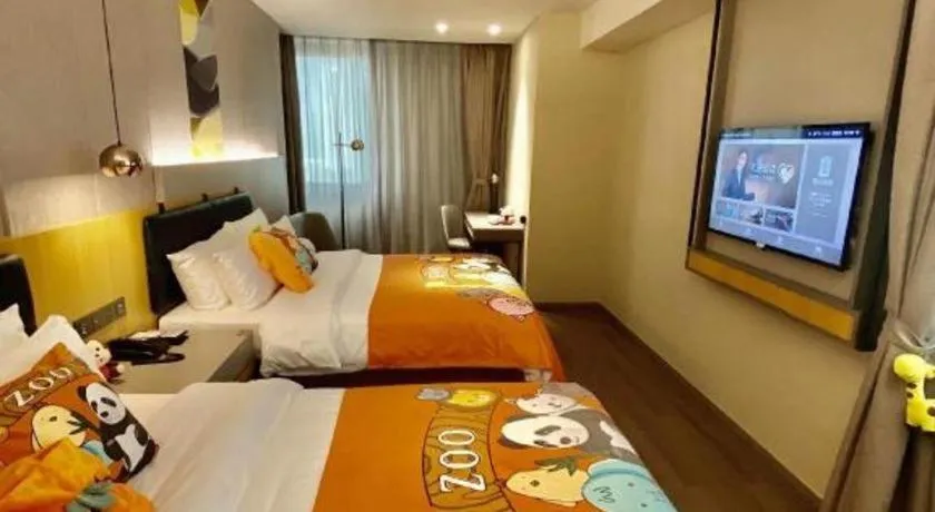 Bed in Home Inn Selected Guangzhou Zhujiang New Town Wuyangcun Metro Station