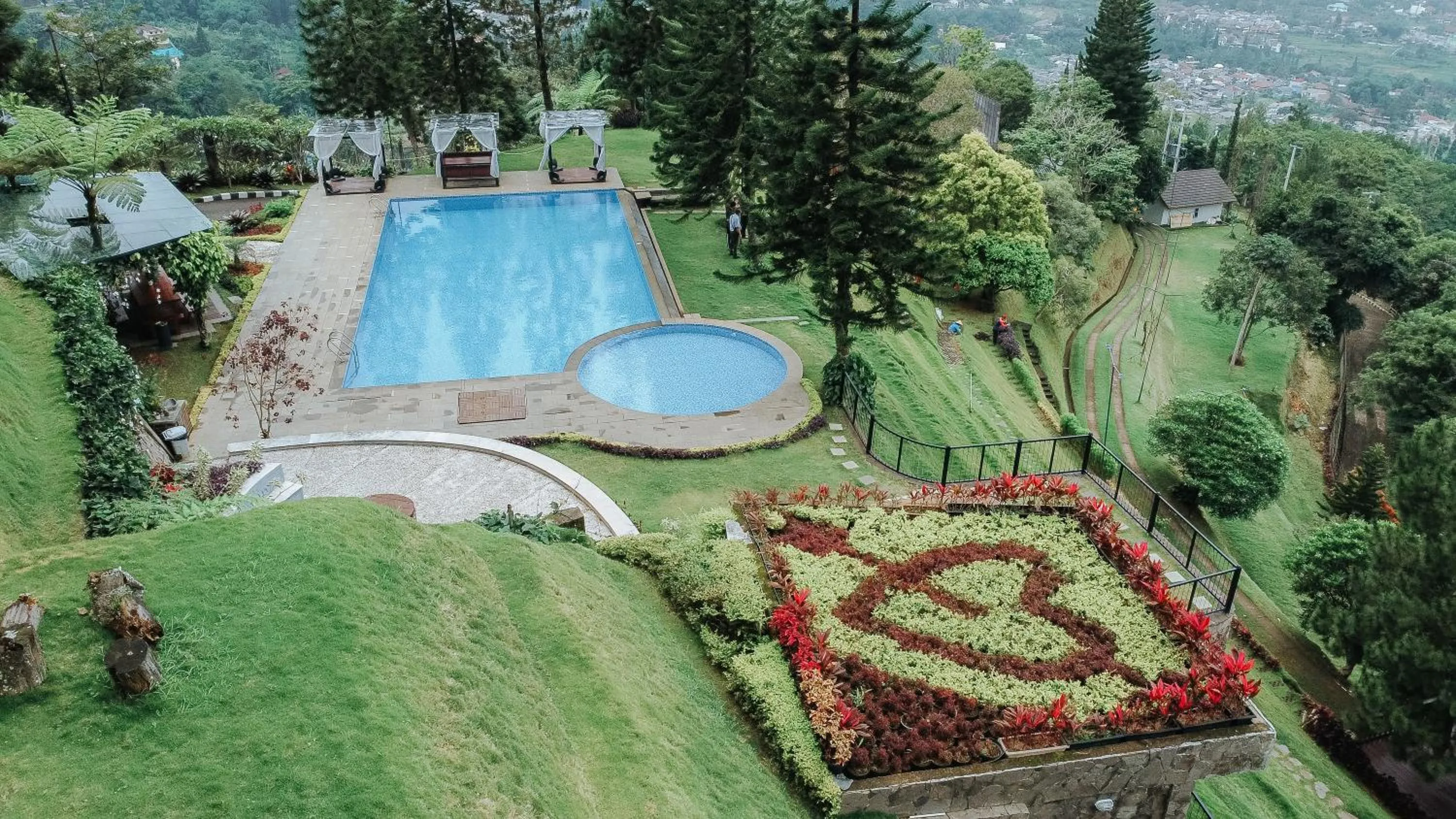 Mountain view in Damar Langit Resort