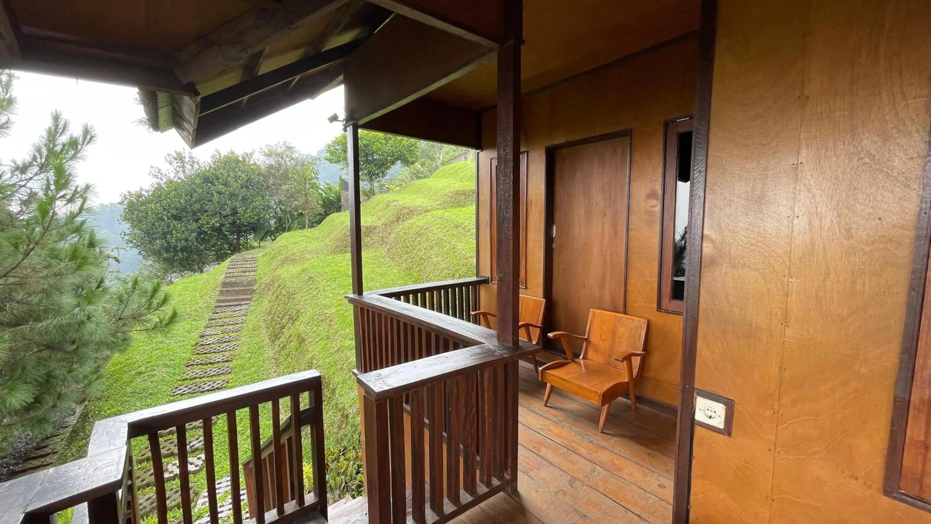 Balcony/Terrace in Damar Langit Resort