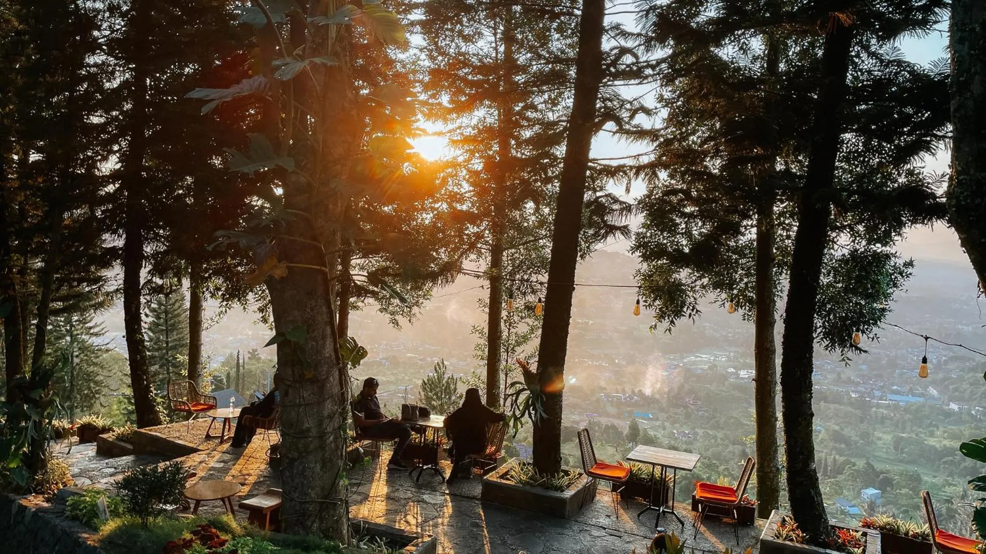 Mountain view in Damar Langit Resort