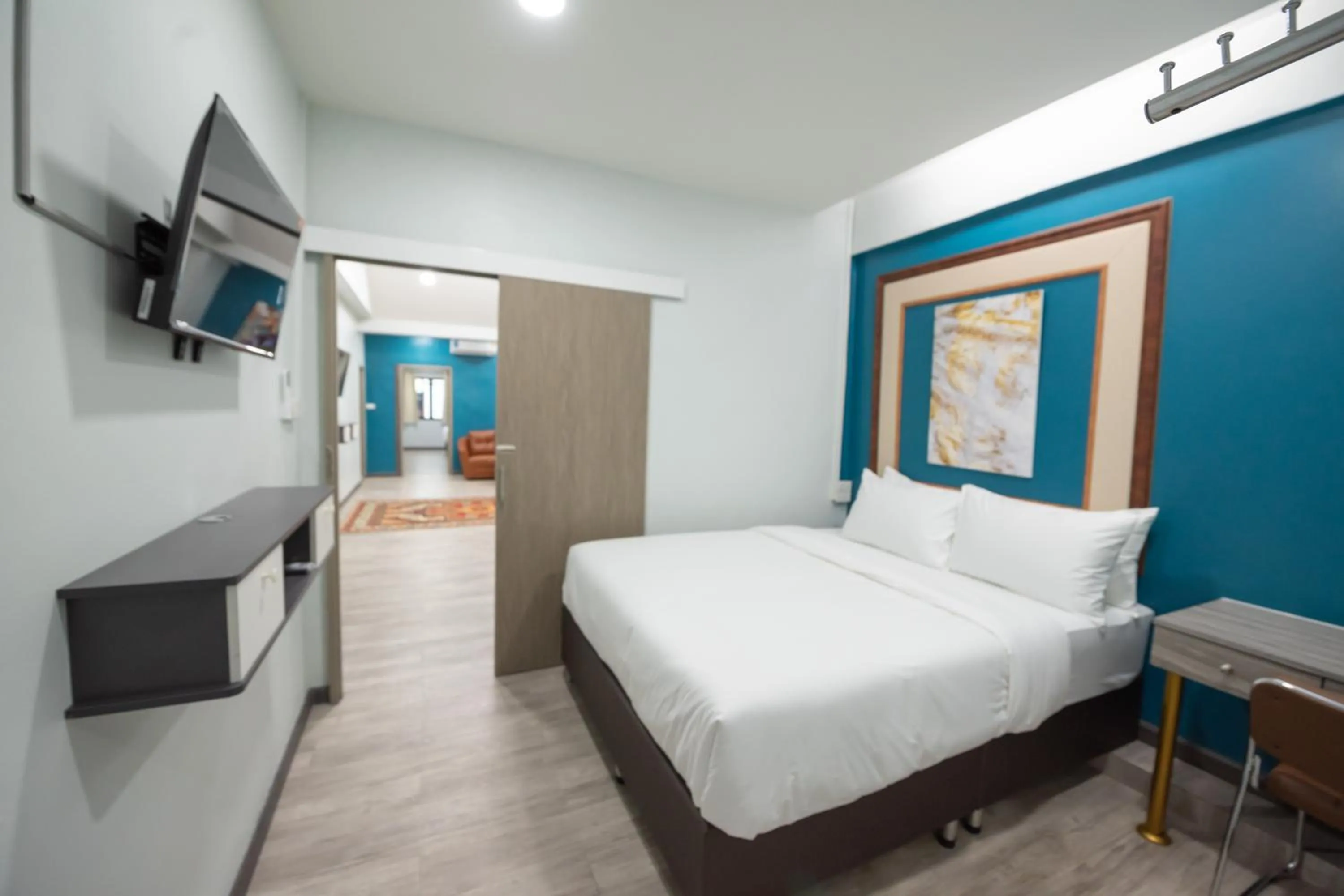 Bedroom, Bed in SkyLink Homes - Pattunaam - Airport Link & BTS Chidlom