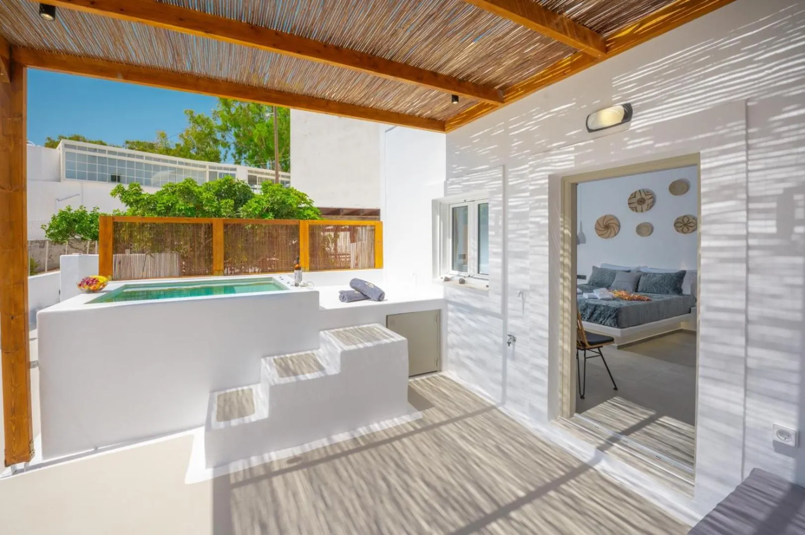 Patio in Tre Fiori - The Retreat Suites