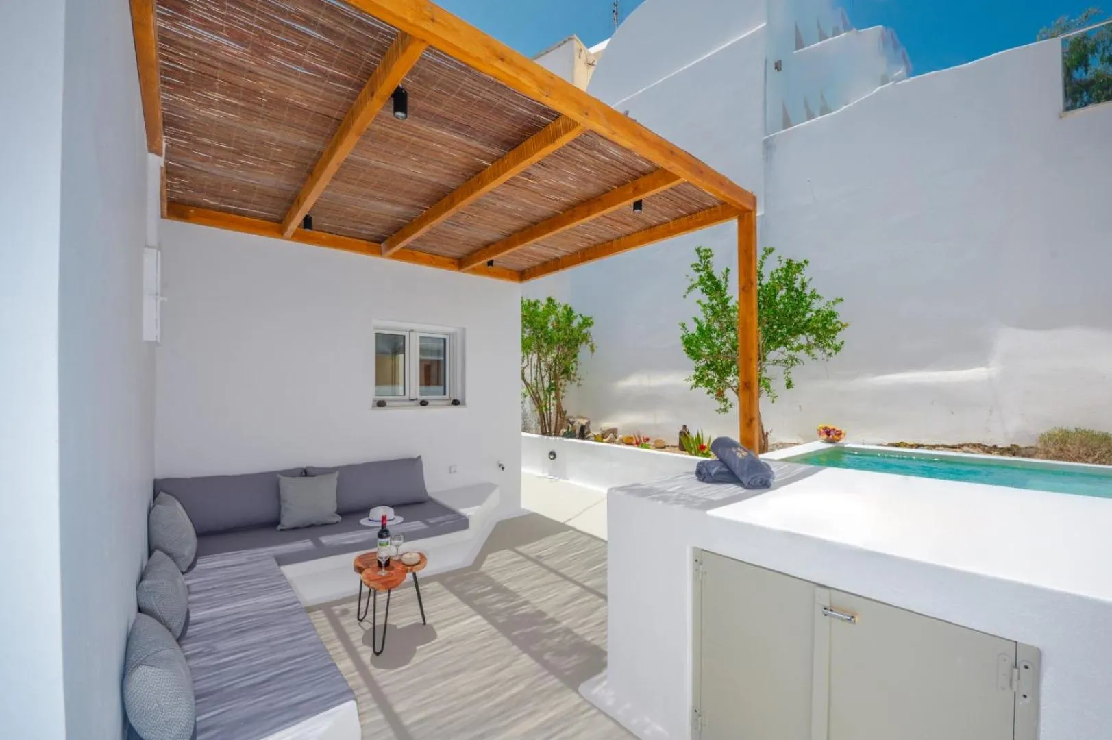 Patio in Tre Fiori - The Retreat Suites