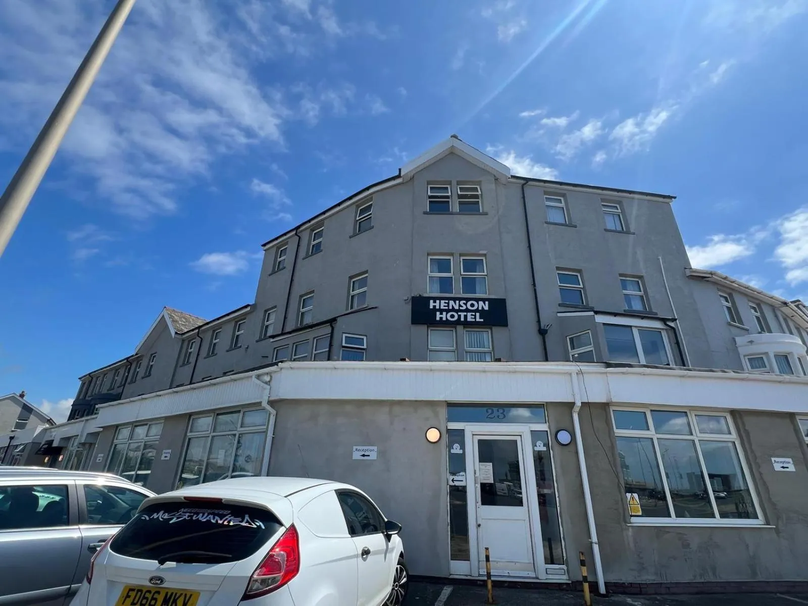 Property building in Henson hotel