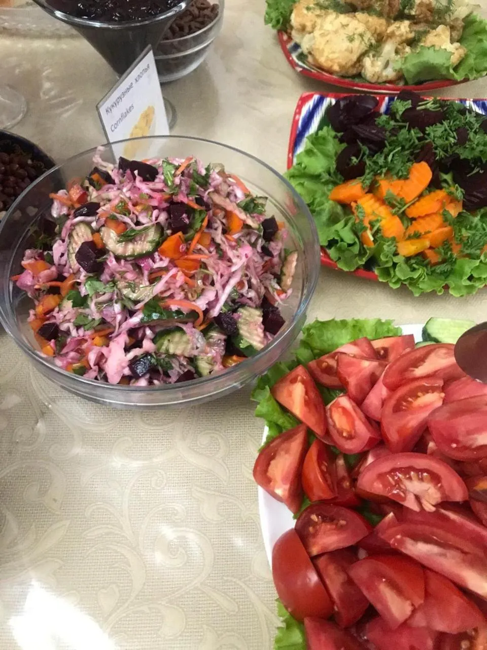 Breakfast in Orzu Hotel