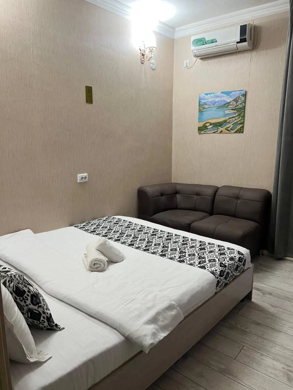Bed in Orzu Hotel