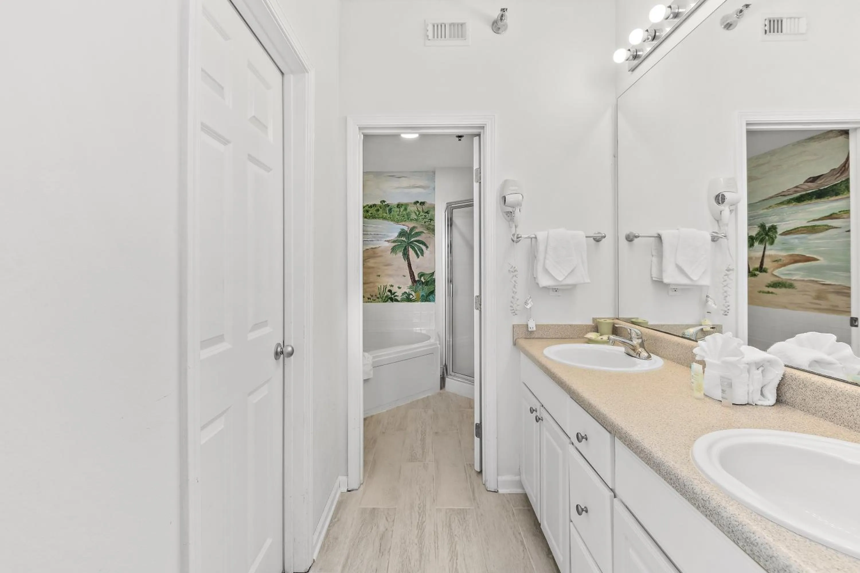 Bathroom in Lighthouse Condos Gulf Shores