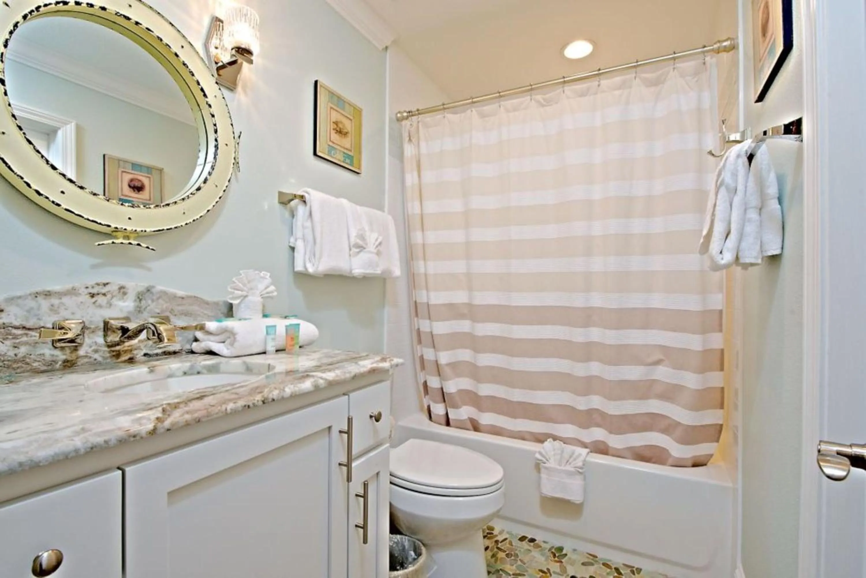 Bathroom in Lighthouse Condos Gulf Shores