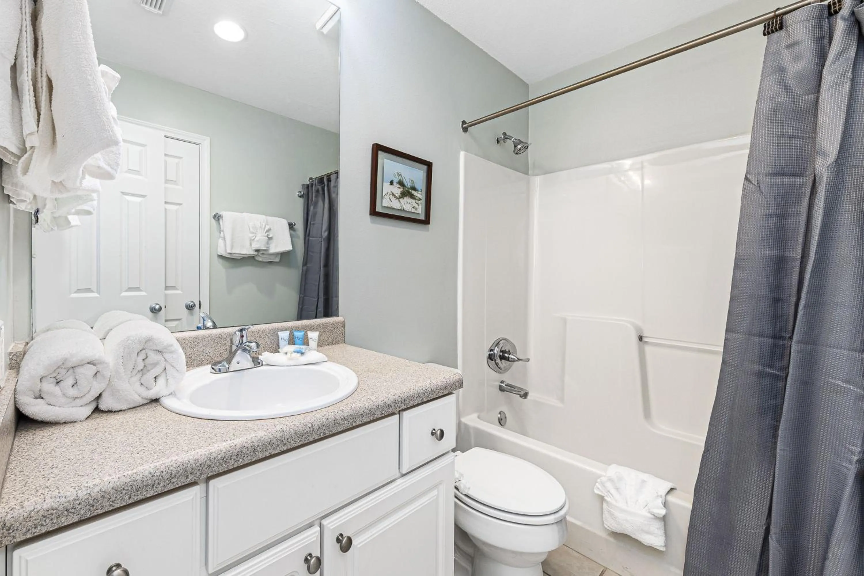 Bathroom in Lighthouse Condos Gulf Shores