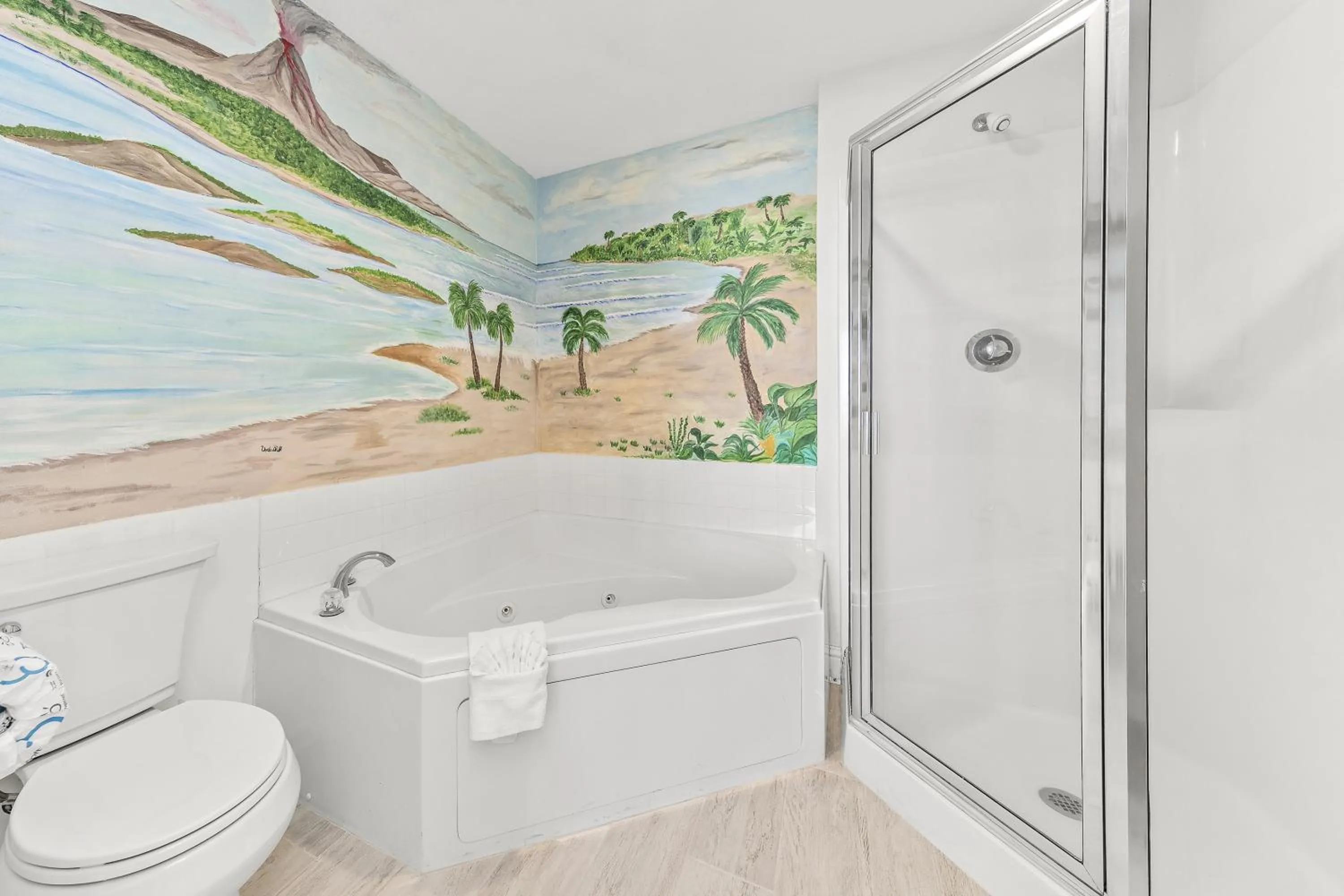 Shower in Lighthouse Condos Gulf Shores