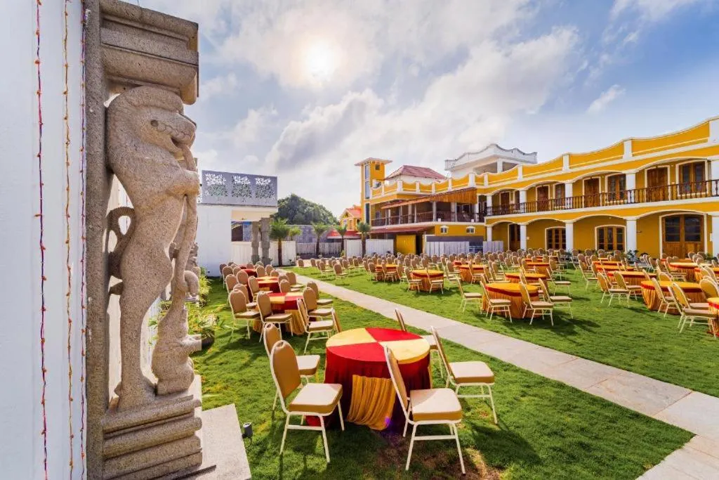 Property building in AR Phalazzo Resort and Banquets