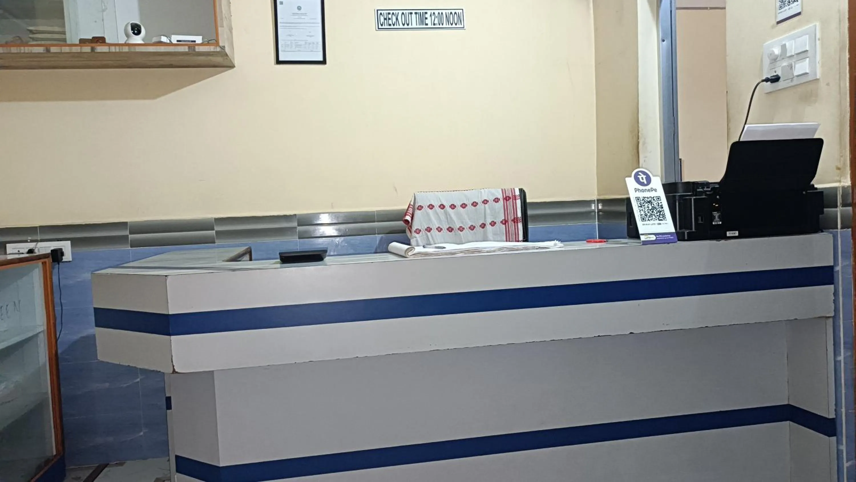 Lobby or reception in GB Guest House By ROH